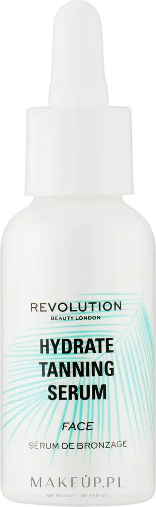 Сыворотка-автозагар для лица Revolution Beauty Hydrating Face Tan увлажняющая с гиалуроновой кислотой и витамином E 30 мл