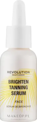 Сыворотка-автозагар для лица Revolution Beauty Brightening Face Tan осветляющая с ниацинамидом алоэ и витамином E 30 мл