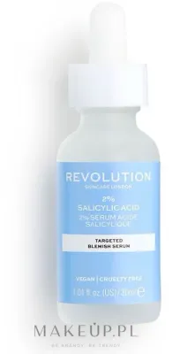 Сыворотка для лица Revolution Skincare 2% Salicylic Acid против несовершенств с салициловой кислотой и гамамелисом 30 мл