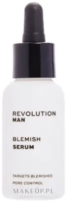 Сыворотка для лица мужская Revolution Skincare Man Blemish против несовершенств с салициловой кислотой гамамелисом и энзимами 30 мл