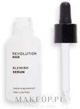 Сыворотка для лица мужская Revolution Skincare Man Blemish против несовершенств с салициловой кислотой гамамелисом и энзимами 30 мл — фото 2
