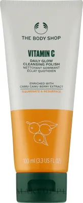 Осветляющий очищающий гель-пилинг The Body Shop Vitamin C с ягодами каму-каму, 100 мл