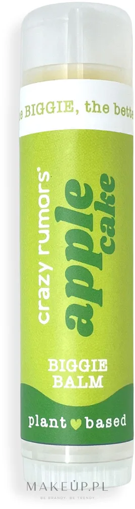 Бальзам для губ Crazy Rumors Biggie Apple Cake Lip Balm увлажняющий, с ароматом яблочного пирога, 17 г