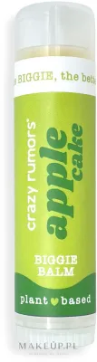 Бальзам для губ Crazy Rumors Biggie Apple Cake Lip Balm увлажняющий, с ароматом яблочного пирога, 17 г
