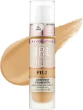 Тональная основа Makeup Revolution IRL Filter Longwear Foundation матирующая стойкая, 23 мл, оттенок F11.2 — фото 1