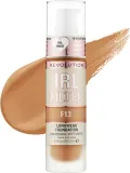 Тональная основа Makeup Revolution IRL Filter Longwear Foundation матирующая стойкая, 23 мл, оттенок F13 — фото 1