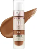 Тональная основа Makeup Revolution IRL Filter Longwear Foundation матирующая стойкая, 23 мл, оттенок F16 — фото 1