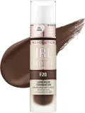 Тональная основа Makeup Revolution IRL Filter Longwear Foundation матирующая стойкая, 23 мл, оттенок F20 — фото 1