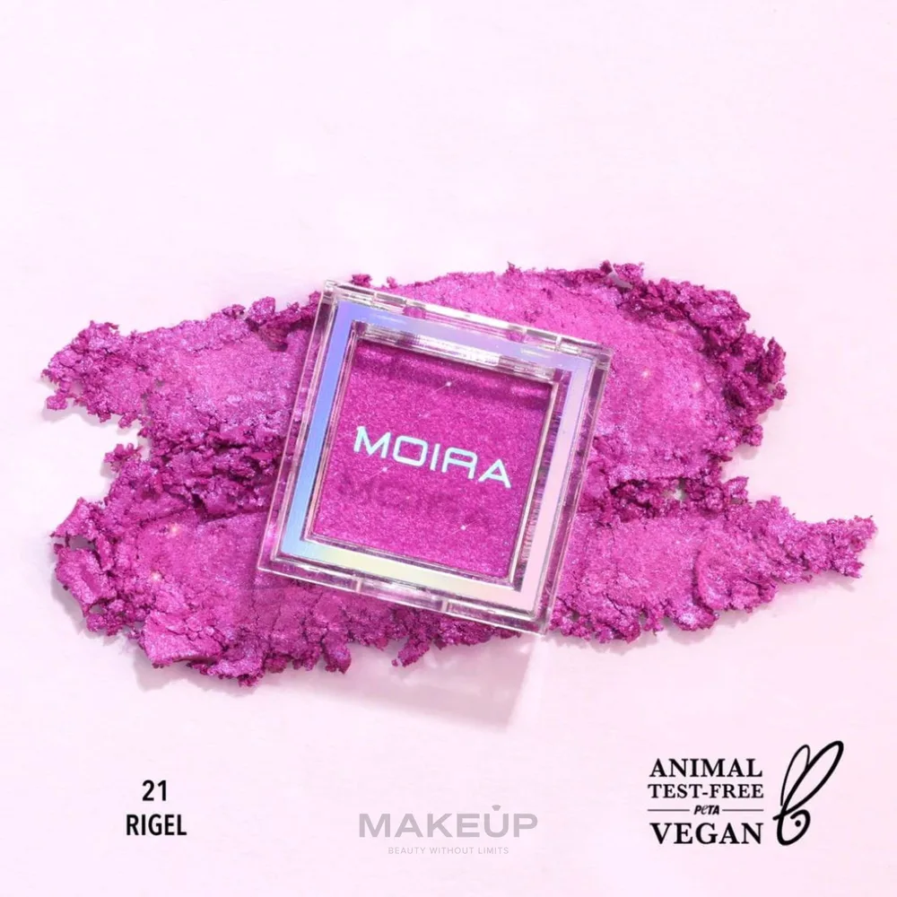 Тени для век Moira Lucent Cream Shadow кремовые, оттенок 021 - Rigel