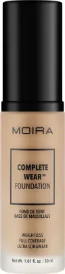 Тональная основа Moira Complete Wear Foundation матирующая стойкая, 30 мл