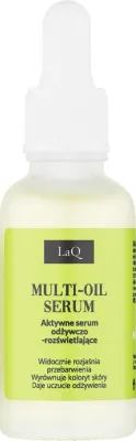 Сыворотка-масло для лица LaQ Multi-oil Serum №10 с 7 растительными маслами витаминами C и E 30 мл