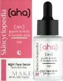 Сыворотка-пилинг для лица ночная Skincyclopedia Night Peeling с 20% AHA и PHA кислотами 30 мл — фото 2