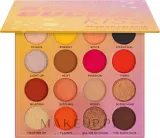 Палетка теней для век Makeup Revolution Hot Shot Eyeshadow Palette 16 оттенков — фото 1