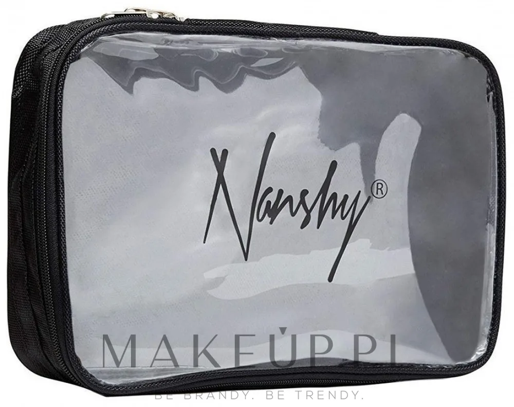 Косметичка Nanshy Medium Clear прозрачная нейлон 30х19х6 см