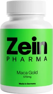 Биологически активная добавка ZeinPharma Maca Gold порошок корня маки с витамином C и цинком 570 мг