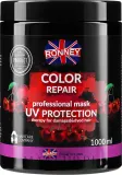 Маска для волос Ronney Professional с UV-защитой, защита цвета, экстракт японской вишни, для всех типов, 1000 мл — фото 3