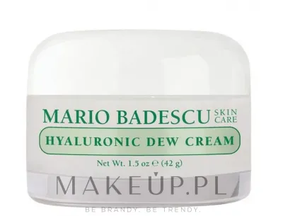 Крем-гель для лица Mario Badescu Hyaluronic Dew с гиалуроновой кислотой увлажняющий 42 г