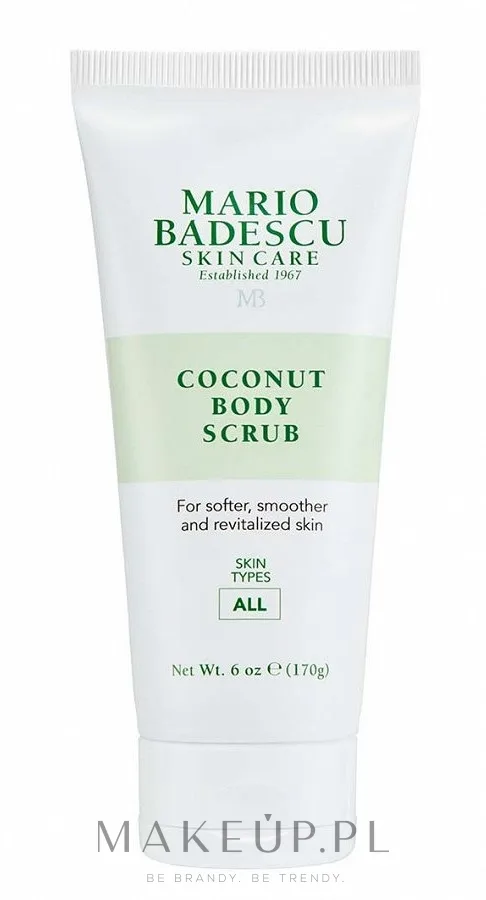 Скраб для тела Mario Badescu Coconut Body Scrub кокосовый, 170 г