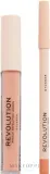Набор для губ Makeup Revolution Lip Contour Kit Stunner жидкая матовая помада и карандаш 3 мл+1 г — фото 2
