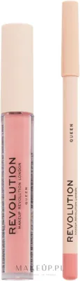 Набор для губ Makeup Revolution Lip Contour Kit Queen жидкая матовая помада и карандаш 3 мл+0.8 г