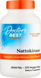 Биологически активная добавка Doctor's Best Nattokinase 2000 FU с ферментом из ферментированной сои в капсулах — фото 1