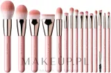 Eigshow Beauty Eigshow Jade Misty Rose Series - Набор кистей для макияжа Eigshow Jade Misty Rose Series 15 шт. розовый — фото 1