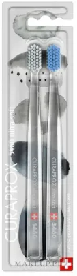 Набор зубных щеток Curaprox CS 5460 ultrasoft 2 шт белая и синяя мягкая щетина