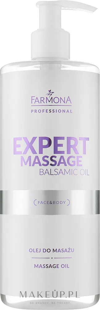 Гипоаллергенное массажное масло для тела и лица Farmona Professional Expert Massage Balsamic Oil