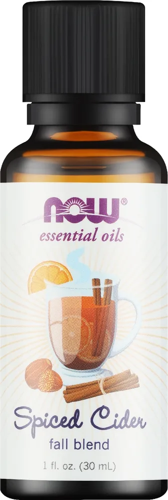 Эфирное масло Now Foods Spiced Cider 30 мл пряный сидр смесь для ароматерапии