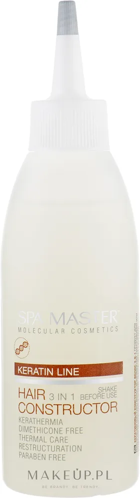 Лосьон для волос Spa Master Keratin Line кератиновый уход 3 в 1 150 мл