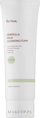 iUNIK Centella Mild Cleansing Foam мягкая очищающая пенка для лица с центеллой и салициловой кислотой 120 мл