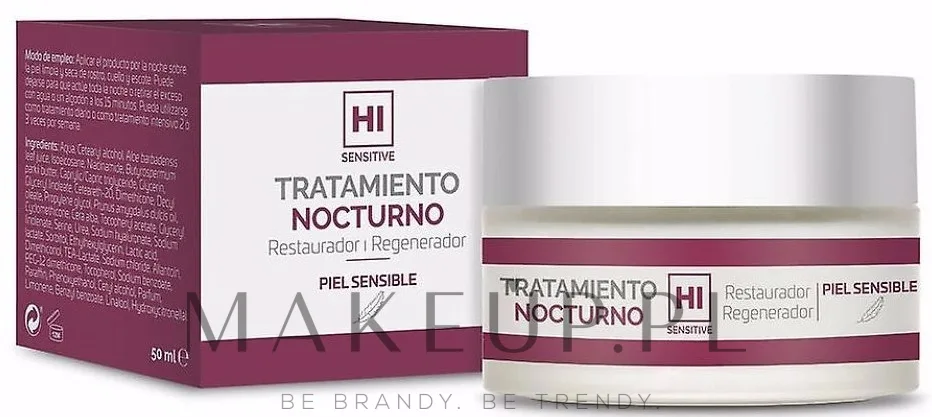 Крем для лица Avance Cosmetic ночной для чувствительной кожи 50 мл