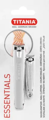 Набор книпсеров для ногтей Titania Nail Clipper детский и взрослый, 2 шт