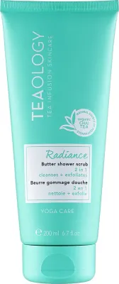 Скраб-крем для душа Teaology Yoga Care Radiance Butter, 200 мл
