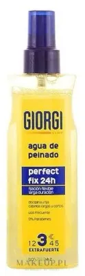 Giorgi Line Perfect Fix 24h Water Styling Spray N3 спрей для укладки волос, термозащита и фиксация причёски, 150 мл