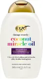 Шампунь OGX Coconut Miracle Oil для повреждённых волос, с кокосовым маслом, гарденией и ванилью, 385 мл — фото 1
