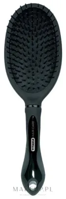 Щётка для волос Titania Hair Care Black Brush овальная широкая