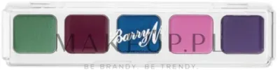Палетка кремовых теней для век Barry M Mini Cream Eyeshadow Palette 5 оттенков