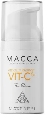Сыворотка для лица Macca Absolut Radiant Vit-C с витамином C 6% и экстрактом граната антиоксидантная 30 мл