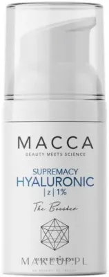 Сыворотка для лица Macca Supremacy Hyaluronic 1% Booster интенсивно увлажняющая с гиалуроновой кислотой 30 мл