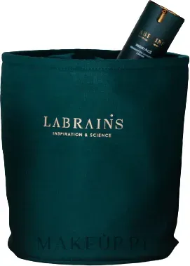 Косметичка Labrains Eco Cosmetics Bag темно-зеленая 25х18х1 см