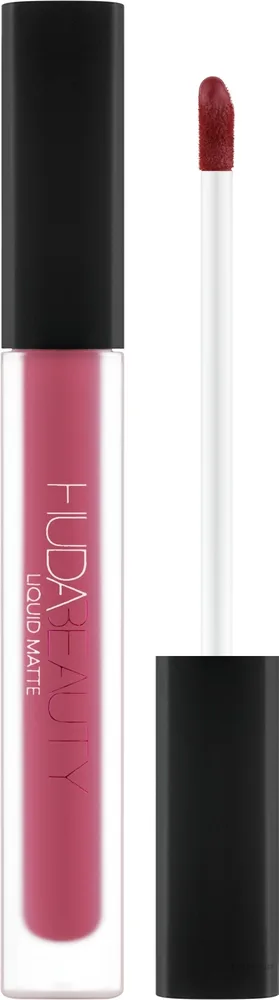 Жидкая помада для губ Huda Beauty Liquid Matte Ultra-Comfort матовая, оттенок Trophy Wife