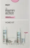 Набор для разглаживания волос Dikson Illaminaction Home шампунь термоактивный крем крем и спрей 300+300+200+80 мл — фото 1