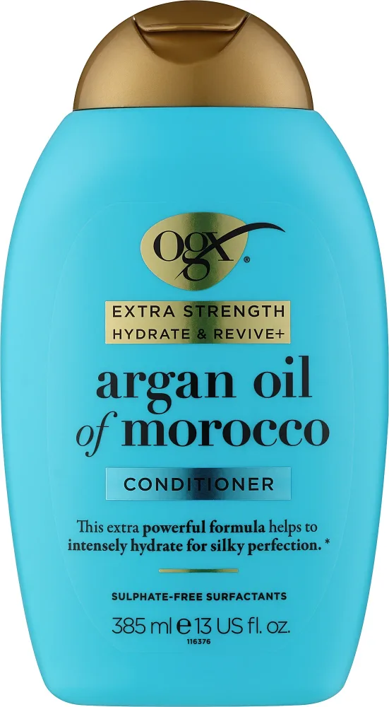 Увлажняющий восстанавливающий кондиционер с аргановым маслом OGX Argan Oil Of Morocco Hydrate & Repair Conditioner, 385 мл
