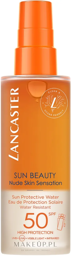 Спрей для тела Lancaster Sun Beauty Sun Protective Water SPF 50 легкая вода 100 мл