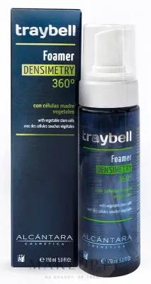 Alcantara Cosmetica Alcantara Cosmetica Traybell Densimetry Foamer Shampoo - Шампунь-пена Alcantara Traybell Densimetry с растительными стволовыми клетками, 150 мл, Испания