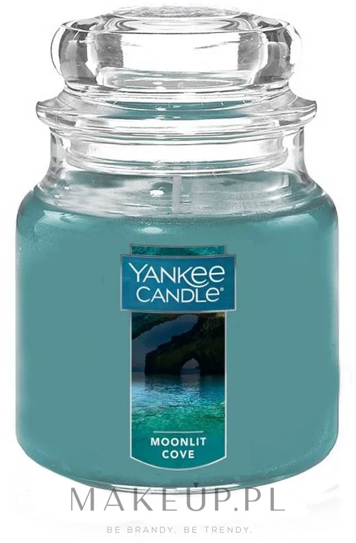 Yankee Candle Moonlit Cove / Свеча в стекле, лемонграсс, имбирь и эвкалипт, 104 г