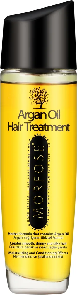 Аргановое масло для волос с экстрактами трав Morfose Argan Oil Hair Treatment