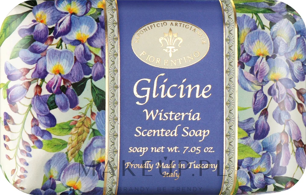 Мыло туалетное Saponificio Artigianale Fiorentino Wisteria с глицинией, 200 г