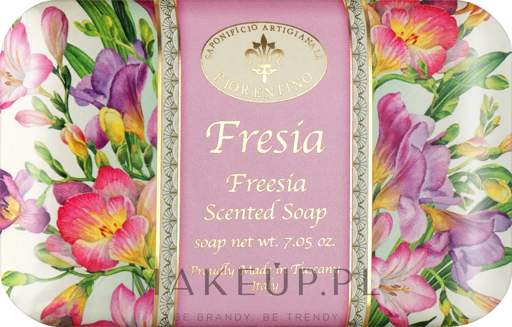 Мыло туалетное Saponificio Artigianale Fiorentino Freesia с фрезией, 200 г
